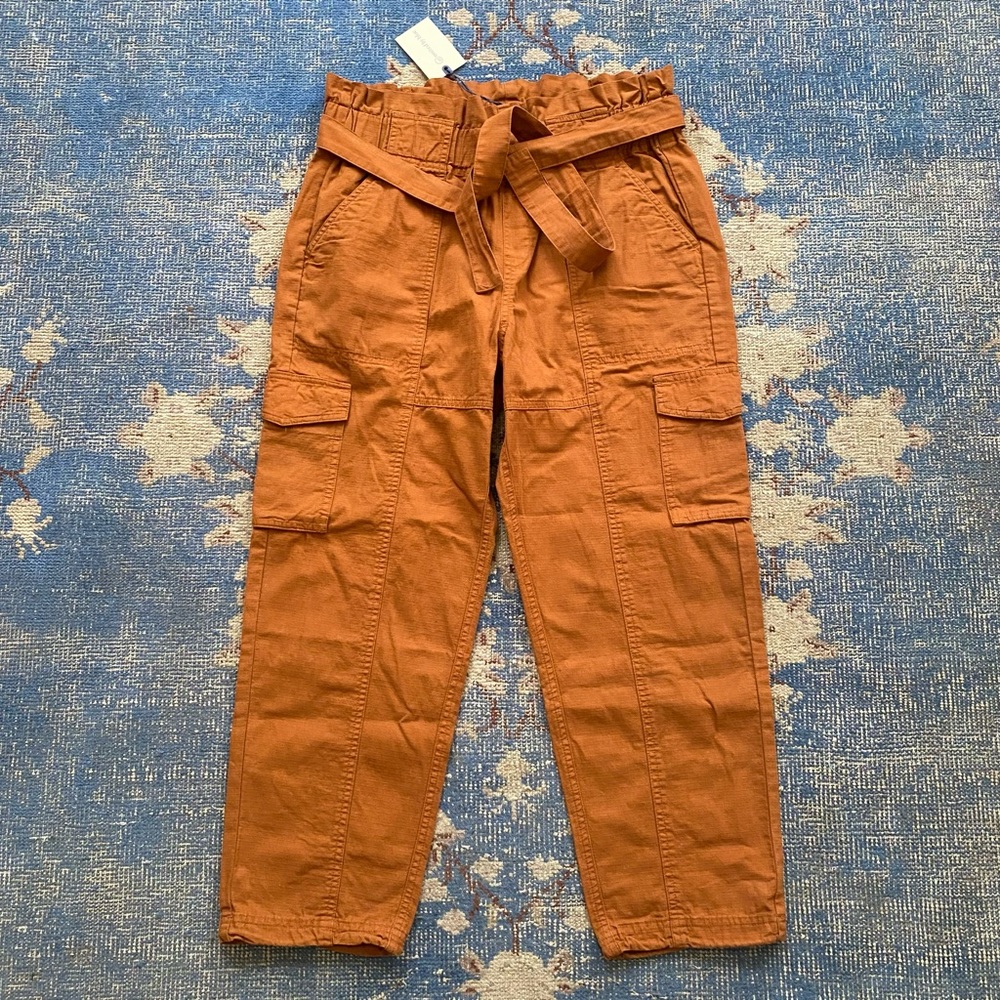 NWT United by Blue Ripstop Cargo Pants in Cinnamon L